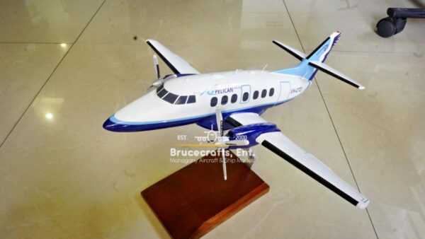 Model of Jetstream 32 Aeropelican with detailed craftsmanship.